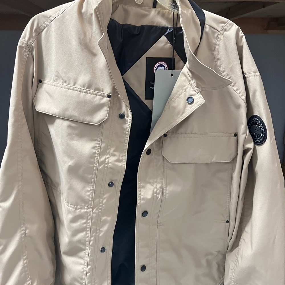 Canada Goose Tan Military Field Jacket